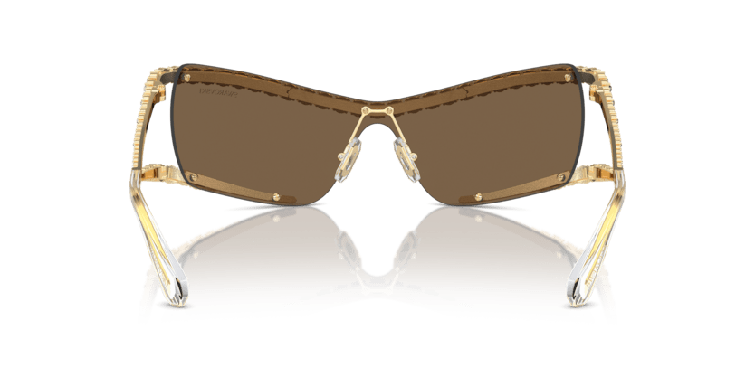 0SK7022 - Swarovski - (Gold) Dark Brown - 33 - 133 - 125 MM - Ardor Eyewear 8056262083611