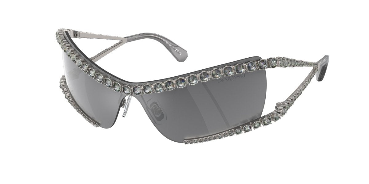 0SK7022 - Swarovski - (Gunmetal) Grey Mirror Black - 33 - 133 - 125 MM - Ardor Eyewear 8056262083635