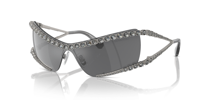 0SK7022 - Swarovski - (Gunmetal) Grey Mirror Black - 33 - 133 - 125 MM - Ardor Eyewear 8056262083635