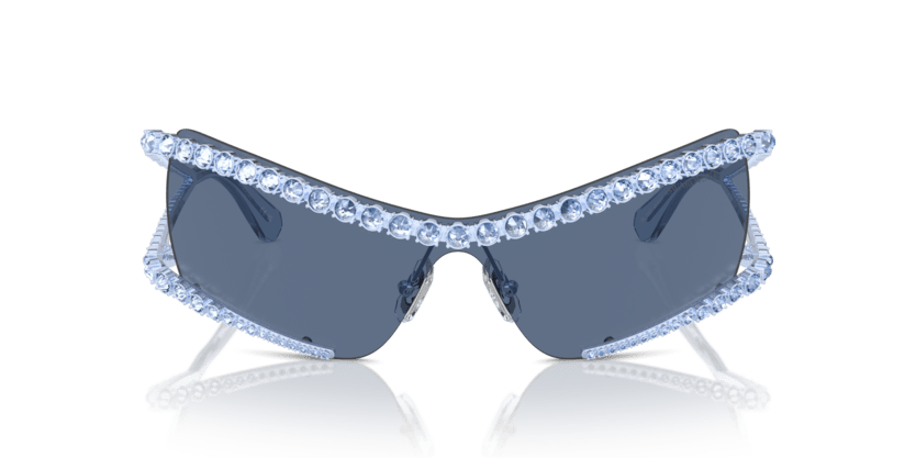 0SK7022 - Swarovski - (Light Blue) Dark Blue - 33 - 133 - 125 MM - Ardor Eyewear 8056262083642