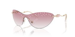 0SK7023 - Swarovski - (Pale Gold) Clear Gradient Pink - 37 - 137 - 125 MM - Ardor Eyewear 8056262085691