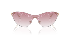 0SK7023 - Swarovski - (Pale Gold) Clear Gradient Pink - 37 - 137 - 125 MM - Ardor Eyewear 8056262085691