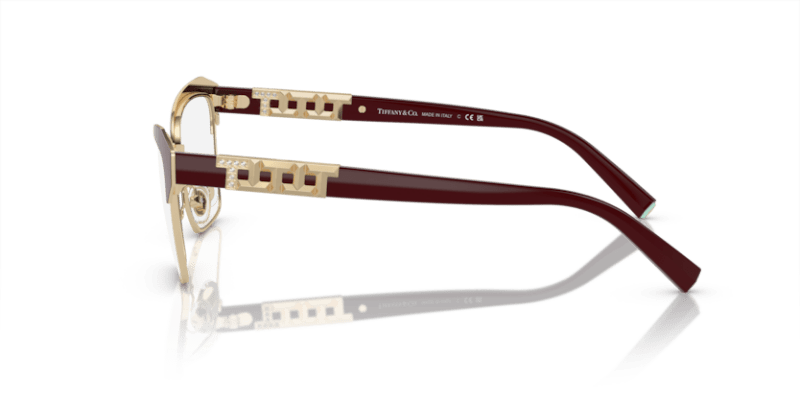 Burgundy On Pale Gold - 0TF1156B 8056597914529