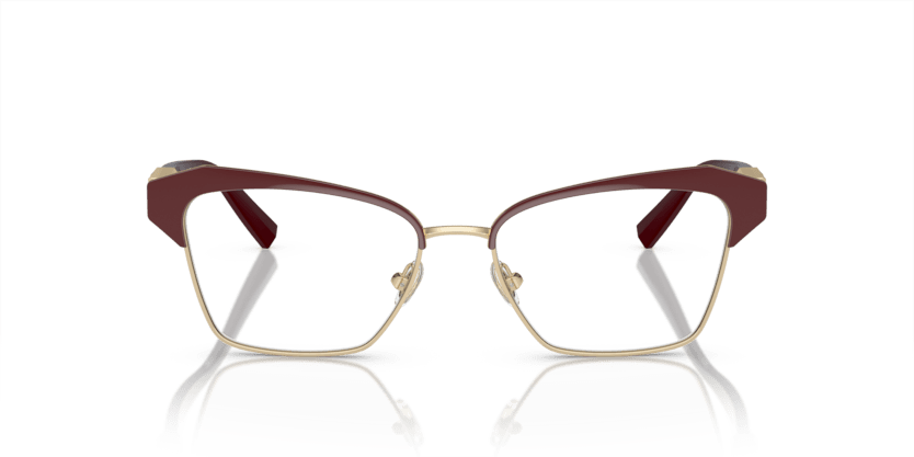 0TF1156B - Tiffany - Violet - (Burgundy On Pale Gold 6185) - 53 - 16 - 140 MM - Ardor Eyewear 8056597914529