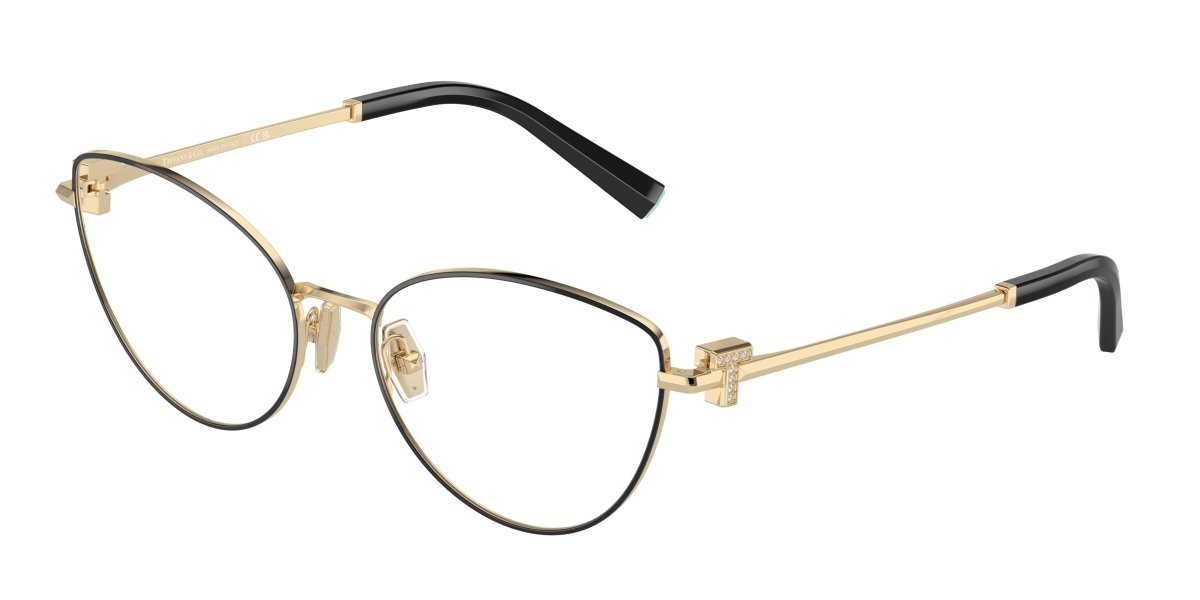 0TF1159B - Tiffany - Black - (Black On Pale Gold 6164) - 54 - 17 - 140 MM - Ardor Eyewear 8056262002292