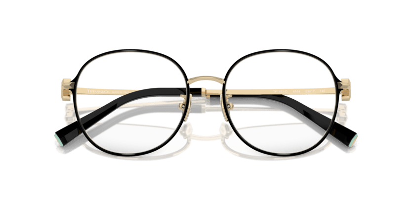 0TF1161D - Tiffany - Black - (Black On Pale Gold 6164) - 53 - 17 - 145 MM - Ardor Eyewear 8056262010556