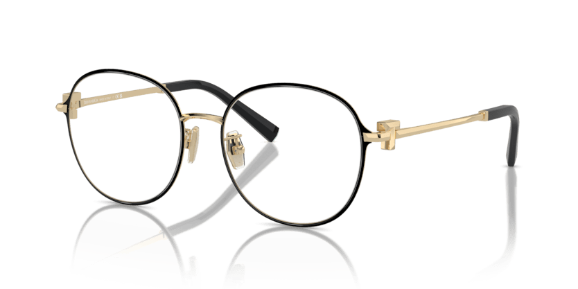 0TF1161D - Tiffany - Black - (Black On Pale Gold 6164) - 53 - 17 - 145 MM - Ardor Eyewear 8056262010556