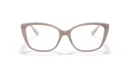 Satin Champagne Gradient - 0TF2208B 8056597383653 Tiffany Eyeglasses Woman Cat Eye