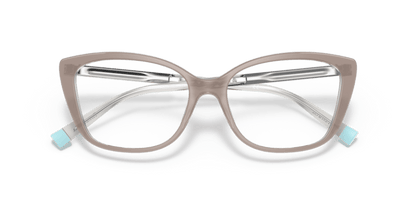 Satin Champagne Gradient - 0TF2208B 8056597383653 Tiffany Eyeglasses Woman Cat Eye