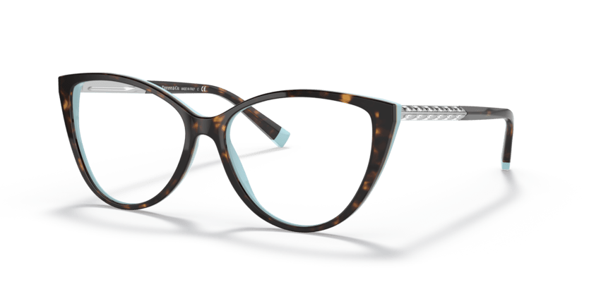 0TF2214B - Tiffany - Brown - (Havana On Tiffany Blue 8134) - 53 - 15 - 140 MM - Ardor Eyewear 8056597492645