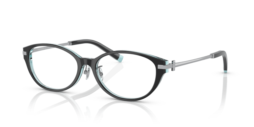 0TF2225D - Tiffany - Black - (Black On Crystal Tiffany Blue 8285) - 53 - 16 - 145 MM - Ardor Eyewear 8056597751049