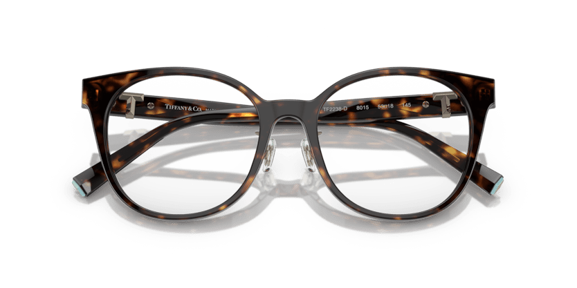 0TF2238D - Tiffany - Tortoise - (Havana 8015) - 53 - 18 - 145 MM - Ardor Eyewear 8056597851268