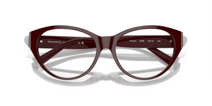 0TF2244 - Tiffany - Violet - (Burgundy 8389) - 53 - 16 - 140 MM - Ardor Eyewear 8056597915762