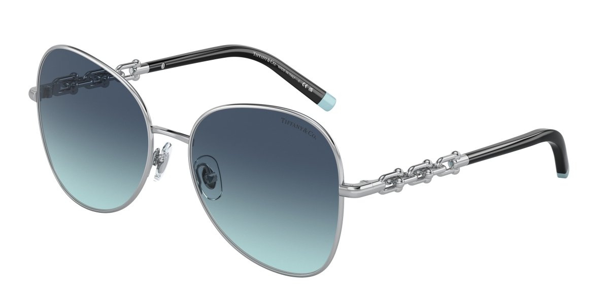 0TF3086 - Tiffany - (Silver) Azure Gradient Blue - 57 - 17 - 140 MM - Ardor Eyewear 8056597751865