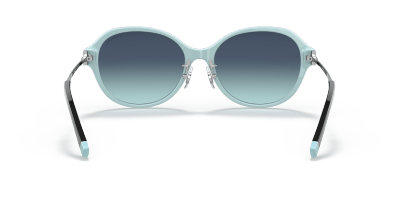 Black On Tiffany Blue - 0TF4181D 8056597386579 Tiffany Sunglasses Woman Round
