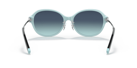 Black On Tiffany Blue - 0TF4181D 8056597386579 Tiffany Sunglasses Woman Round