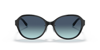 Black On Tiffany Blue - 0TF4181D 8056597386579 Tiffany Sunglasses Woman Round