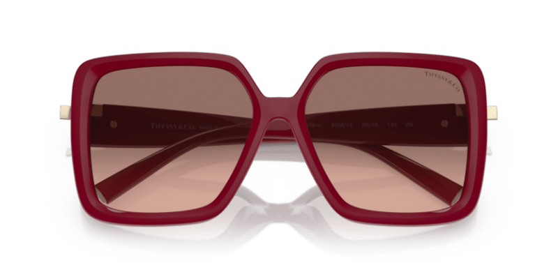 Fired Brick - 0TF4206U 8056597850995 Tiffany Sunglasses Woman Square