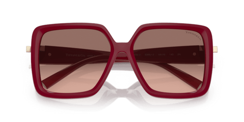 Fired Brick - 0TF4206U 8056597850995 Tiffany Sunglasses Woman Square