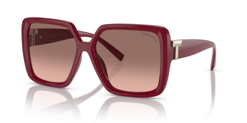 Fired Brick - 0TF4206U 8056597850995 Tiffany Sunglasses Woman Square