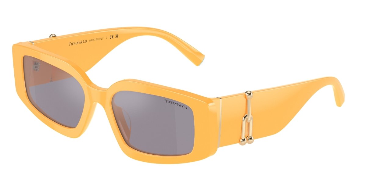 0TF4208U - Tiffany - (Solid Peach) Orange Mirror - 54 - 17 - 140 MM - Ardor Eyewear 8056597889001