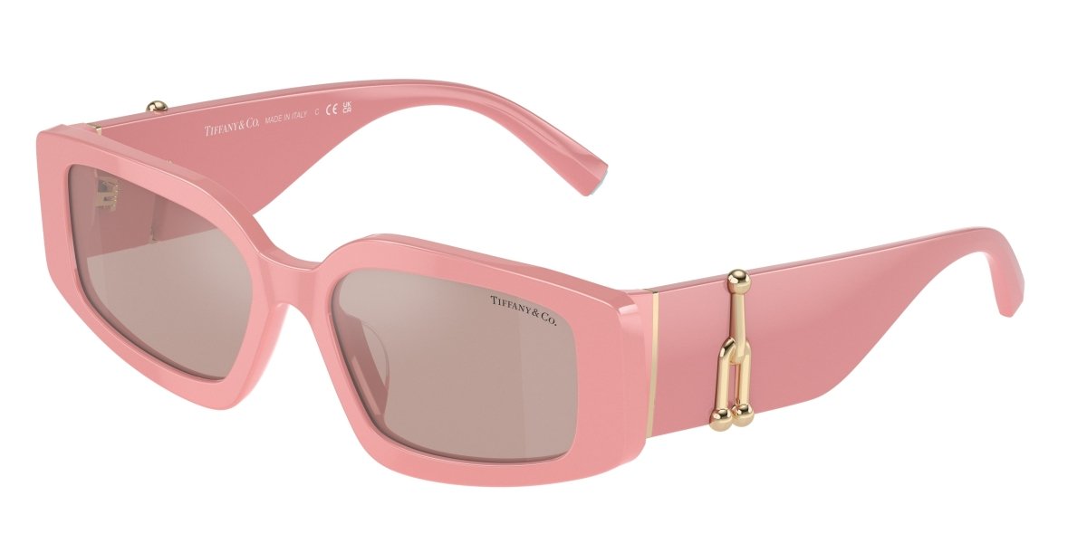 0TF4208U - Tiffany - (Solid Pink) Light Pink Mirror Silver - 54 - 17 - 140 MM - Ardor Eyewear 8056597888998