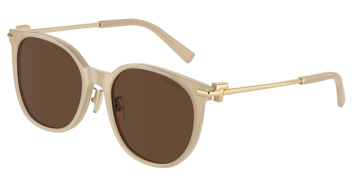 0TF4224D - Tiffany - (Opal Ivory) Light Brown - 56 - 19 - 145 MM - Ardor Eyewear 8056262011485