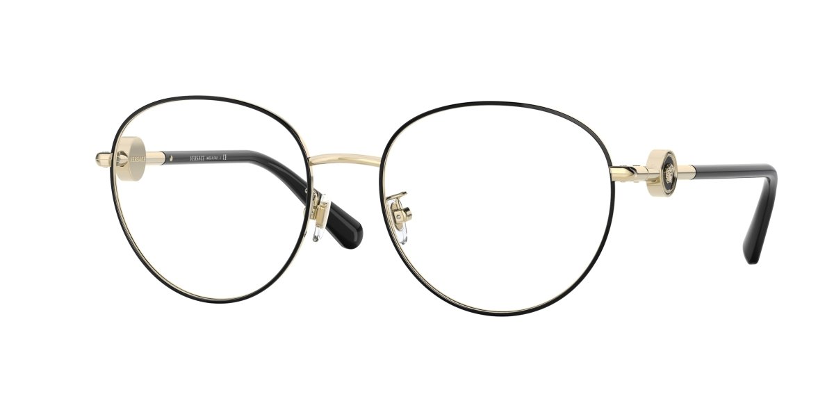 0VE1273D - Versace - Black - (Gold/Black 1433) - 54 - 18 - 140 MM - Ardor Eyewear 8056597382380