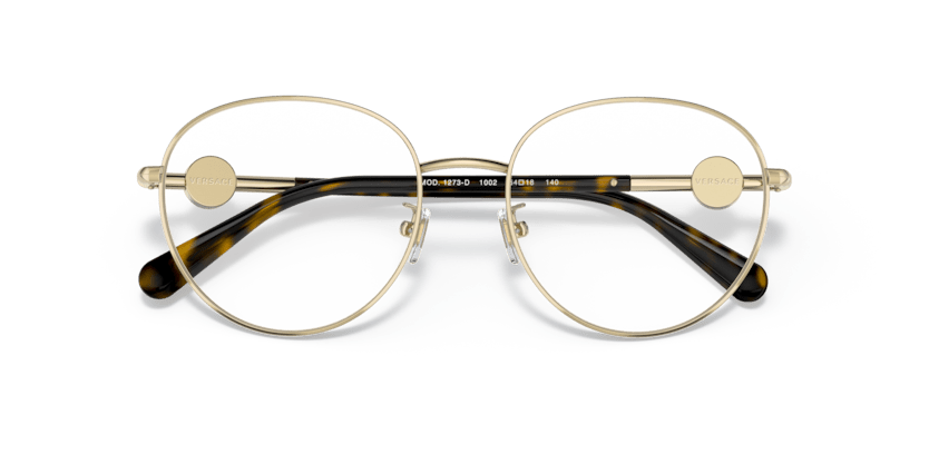 0VE1273D - Versace - Gold - (Gold 1002) - 54 - 18 - 140 MM - Ardor Eyewear 8056597382359