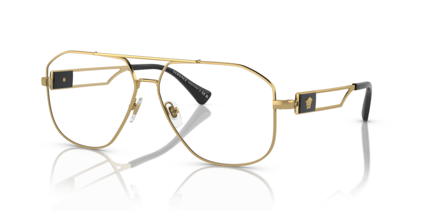 0VE1287 - Versace - Gold - (Gold 1002) - 57 - 13 - 145 MM - Ardor Eyewear 8056597800501