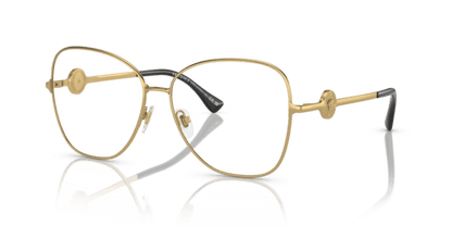 Gold - 0VE1289 8056597832595 Versace Eyeglasses Woman Butterfly