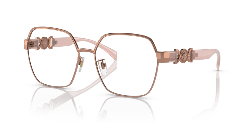 0VE1291D - Versace - Gold - (Rose Gold 1412) - 56 - 16 - 140 MM - Ardor Eyewear 8056597853071