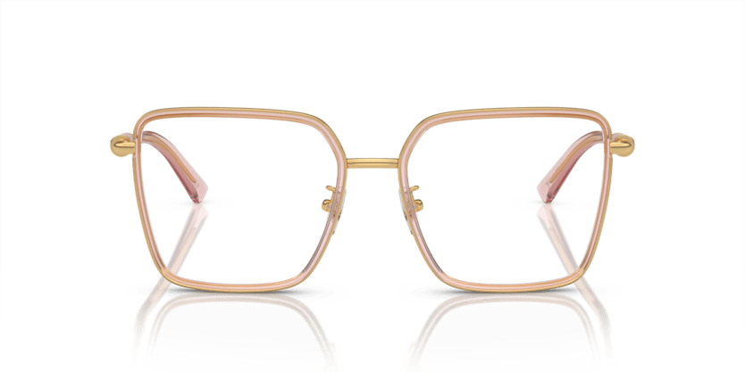 0VE1294D - Versace - Pink - (Transparent Peach 1507) - 55 - 17 - 140 MM - Ardor Eyewear 8056597933599