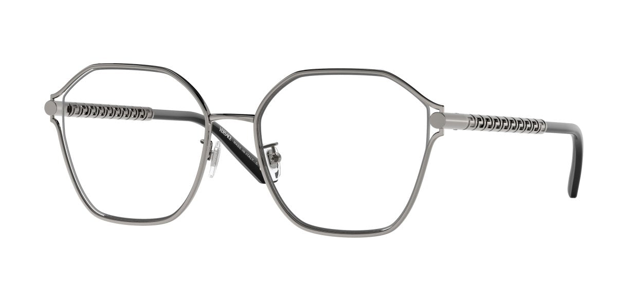 0VE1299D - Versace - Grey - (Gunmetal 1001) - 55 - 18 - 145 MM - Ardor Eyewear 8056262050194