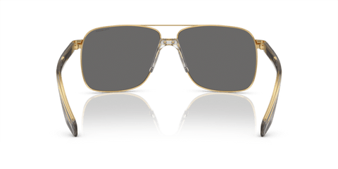 0VE2174 - Versace - Frame: Gold - (Gold 1002Z3) - Lens: Dark Grey Mirror Silver Polarized Polarized - 59 MM - Ardor Eyewear