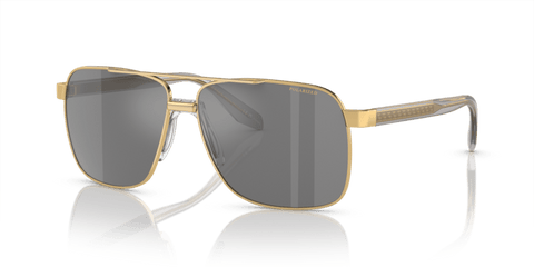 0VE2174 - Versace - Frame: Gold - (Gold 1002Z3) - Lens: Dark Grey Mirror Silver Polarized Polarized - 59 MM - Ardor Eyewear