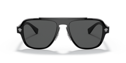 Black - 0VE2199 8056597697033 Versace Sunglasses Man Irregular