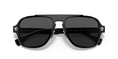 Black - 0VE2199 8056597697033 Versace Sunglasses Man Irregular