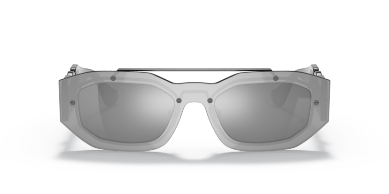 Transparent Grey Mirror Silver - 0VE2235 8056597540728