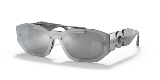 Transparent Grey Mirror Silver - 0VE2235 8056597540728
