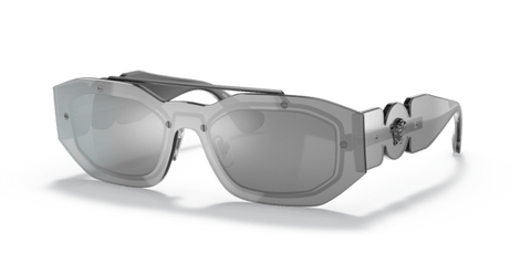 Transparent Grey Mirror Silver - 0VE2235 8056597540728