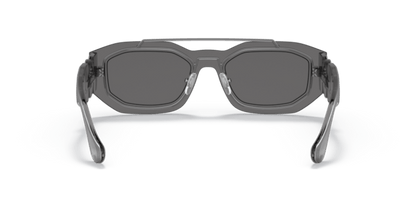 Transparent Grey Mirror Silver - 0VE2235 8056597540728