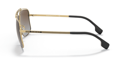 Gold - 0VE2242 8056597640442 Versace Sunglasses Man Rectangle