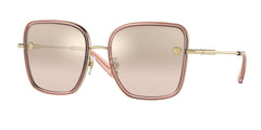 0VE2247D - Versace - (Transparent Pink) Light Brown Mirror Grad Gold - 57 - 19 - 145 MM - Ardor Eyewear 8056597650434