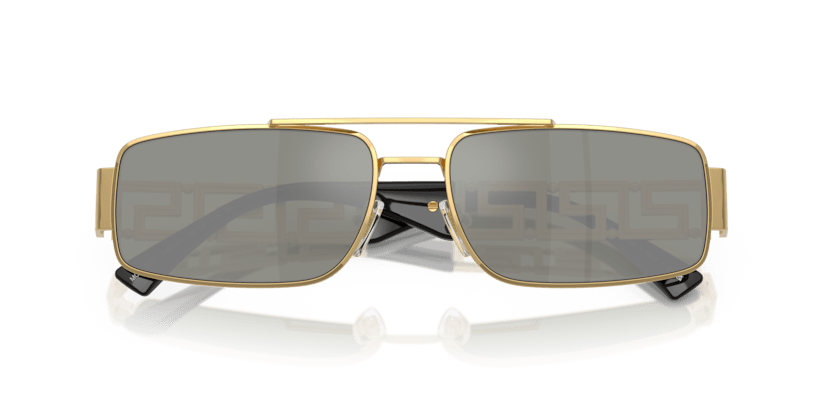 0VE2257 - Versace - (Gold) Green Mirror Silver - 60 - 16 - 145 MM - Ardor Eyewear 8056262296462