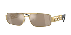 0VE2257 - Versace - (Gold) Light Brown Mirror Dark Gold - 60 - 16 - 145 MM - Ardor Eyewear 8056597838528