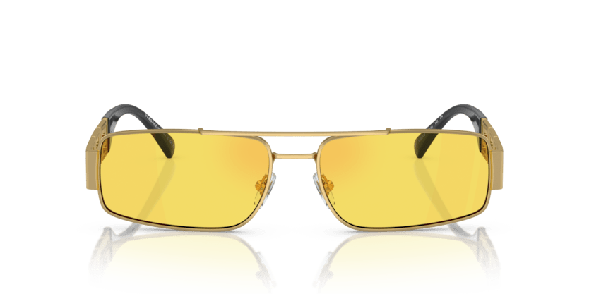 0VE2257 - Versace - (Gold) Yellow Mirror Red - 60 - 16 - 145 MM - Ardor Eyewear 8056597838535