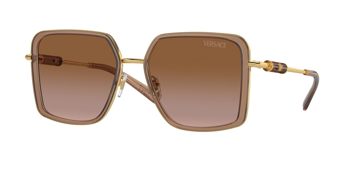 0VE2261 - Versace - (Brown Transparent) Brown Gradient - 56 - 18 - 140 MM - Ardor Eyewear 8056597920742