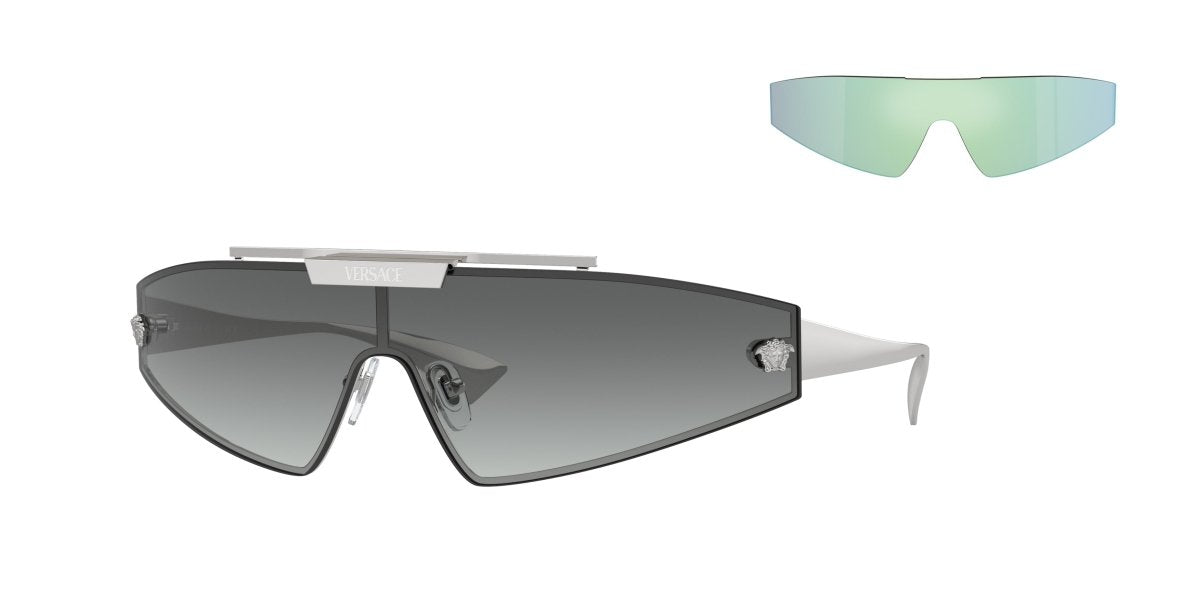 0VE2265 - Versace - (Silver) Grey Gradient - 44 - 144 - 120 MM - Ardor Eyewear 8056597943680