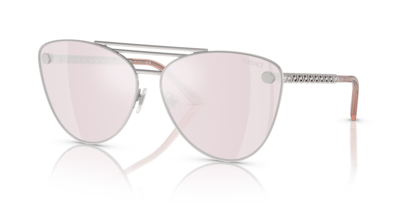 0VE2267 - Versace - (Silver) Pink Mirror White - 64 - 14 - 140 MM - Ardor Eyewear 8056262017395